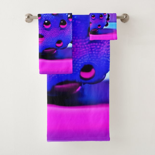 Disco Ball Fruit Bath Towel Set (Insitu)