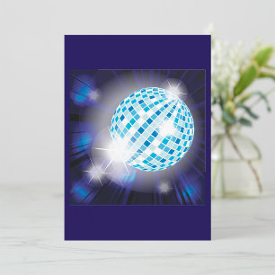 Disco Ball Invitations