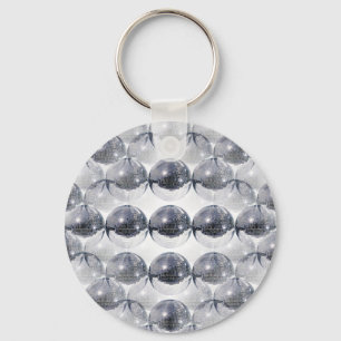 disco ball key ring
