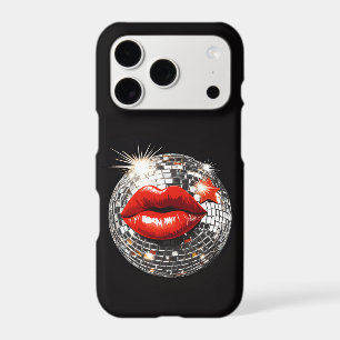 Disco Ball Lips Kiss iPhone Case Y2K Glam
