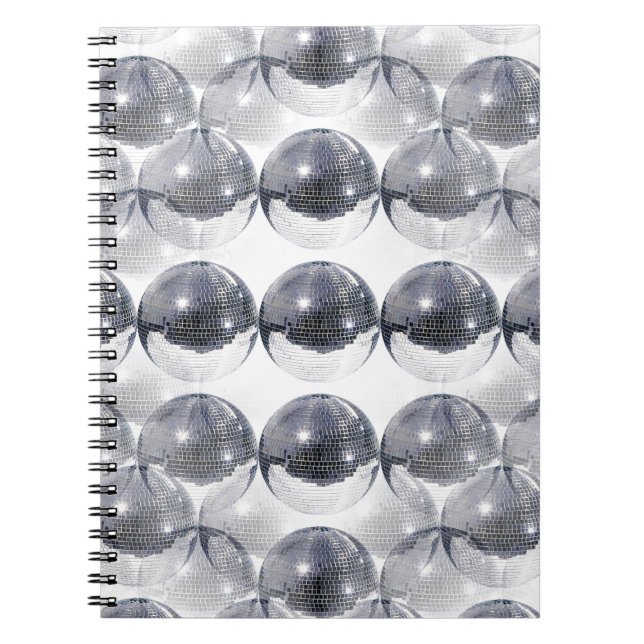 disco ball notebook (Front)
