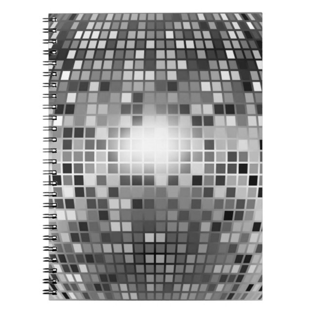 DISCO BALL NOTEBOOK (Front)