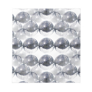 disco ball notepad