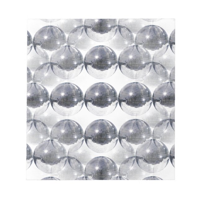 disco ball notepad (Front)
