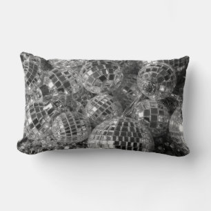 Disco Ball Ornaments Lumbar Cushion