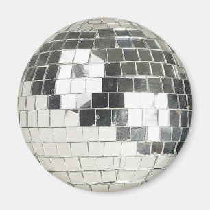 disco ball photo magnet