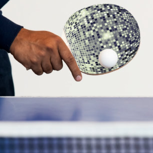 Disco Ball Ping Pong Paddle