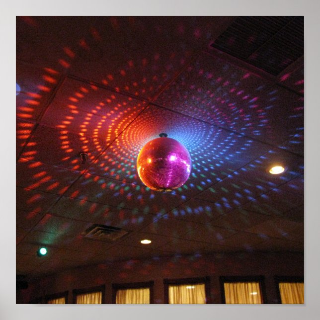 Disco Ball Poster (Front)