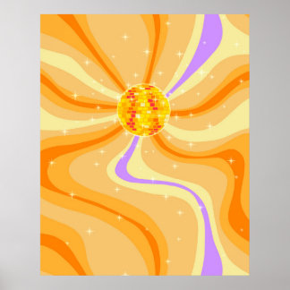 Disco Ball Poster