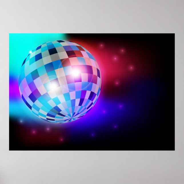 Disco Ball Poster (Front)