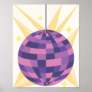 Disco Ball Poster