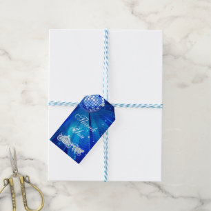 Disco Ball, Princess Coach & Horses 65th Birthday Gift Tags