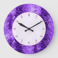 Disco Ball Purple Glitter And Sparkles