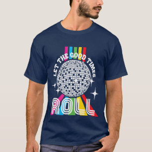 Disco Balls Club Funny Vintage Party Retro Groovy T-Shirt