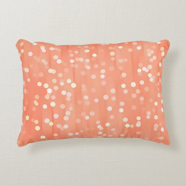 Disco balls in dark  decorative cushion (Front)