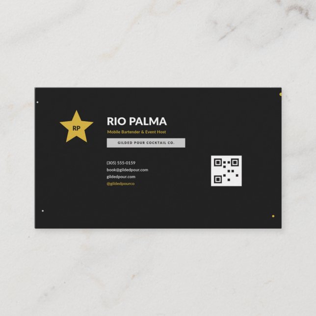 Disco Business Card (Front)