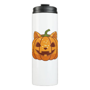 Disco Cat Jack o'Lantern Classic T-Shirt Thermal Tumbler