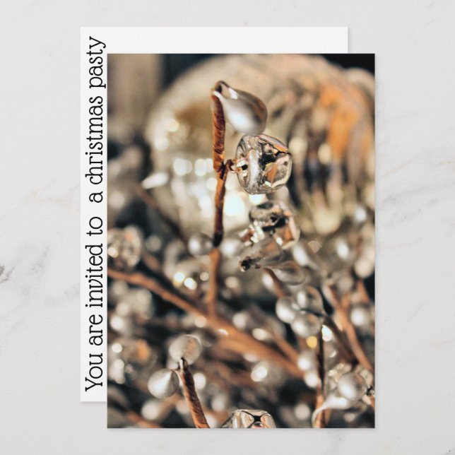 Disco Christmas Invitation (Front/Back)