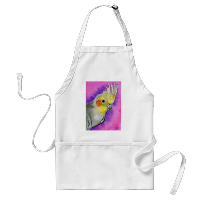 Disco Cockatiel Standard Apron (Front)