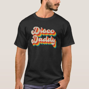Disco Costume 70s Vintage Men Women Retro Disco T-Shirt