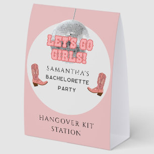 Disco Cowgirl Bachelorette Weekend Hangover Kit