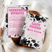 Disco Cowgirl Hot Pink Western Bachelorette Party