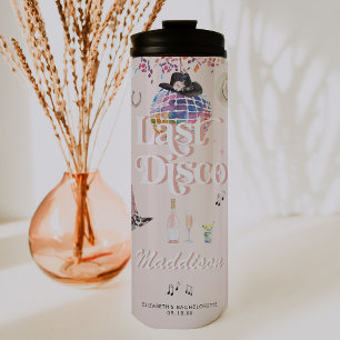 Disco Cowgirl Nashville Pink Rodeo Bachelorette Thermal Tumbler