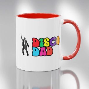 Disco Dad Mug - A Colourful Fathers Day Gift