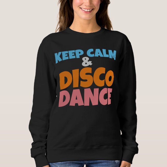DISCO DANCE 1970s T-SHIRTS TEES sweatshirts (Front)