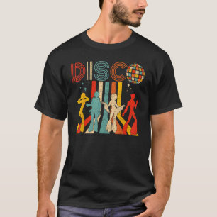 Disco Dance 70s Disco Themed Vintage Retro Dancin T-Shirt