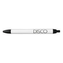 DISCO Dancing Black Ink Pen