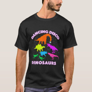 Disco Dancing Dinosaurs Prove Awesome Teacher Pres T-Shirt