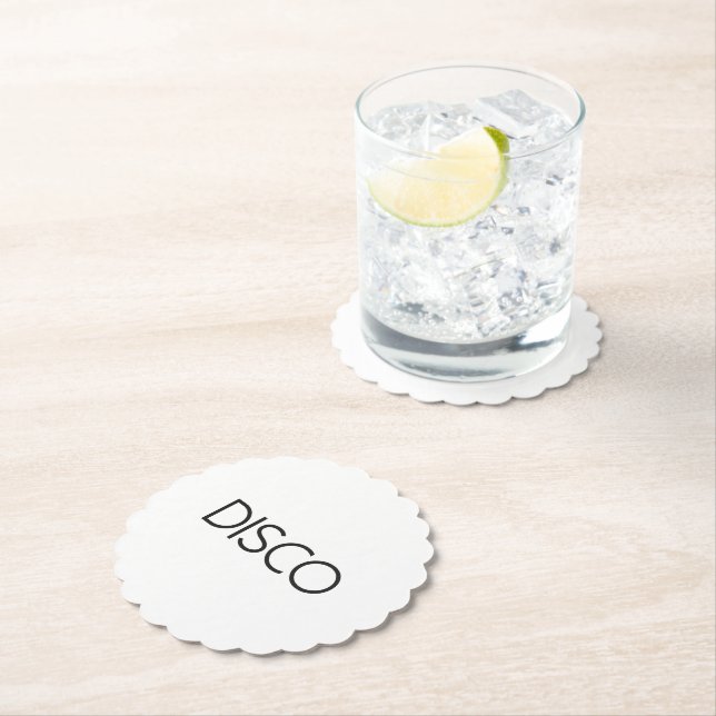 DISCO Dancing Paper Coaster (Insitu)