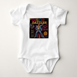 Disco Dazzler Album Baby Bodysuit