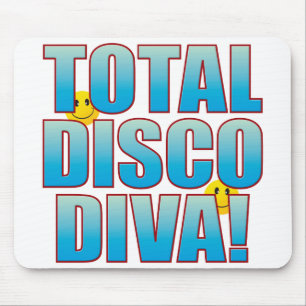 Disco Diva Life B Mouse Pad
