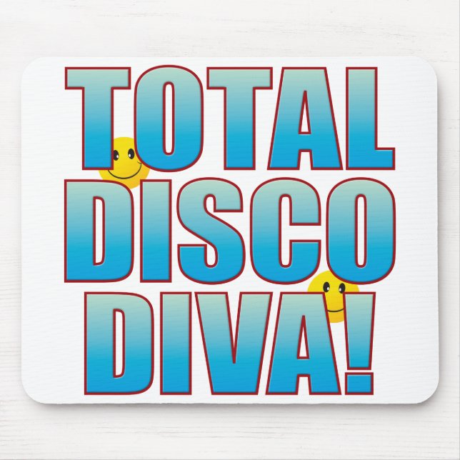 Disco Diva Life B Mouse Pad (Front)