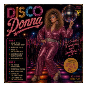 Disco Donna Album Poster