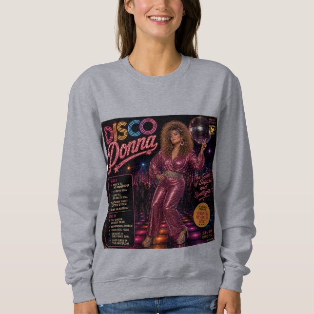 Disco Donna Album Sweatshirt (Front)