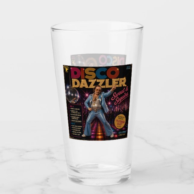Disco Donna & Disco Dazzler Glass (Front)