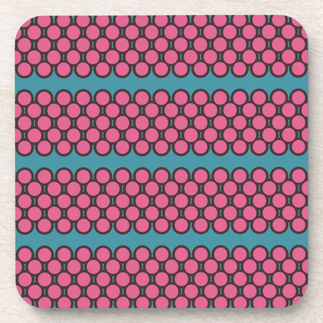 Disco Dots Coaster (Front)