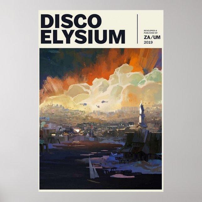 Disco Elysium Poster (Front)