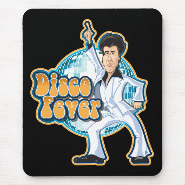Disco Fever Mousepad (Front)
