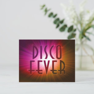 Disco Fever Postcard