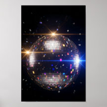  Disco Fever: Shimmering Mirror Ball