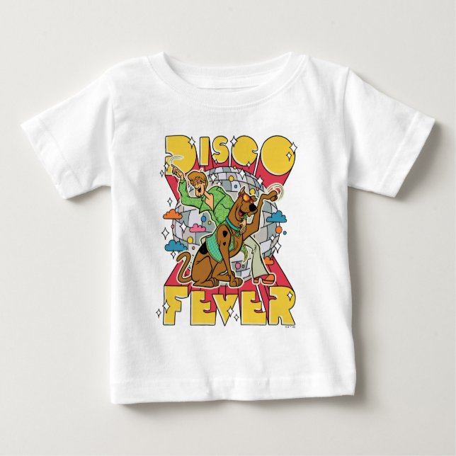 Disco Fever with Scooby and Shaggy Baby T-Shirt (Front)