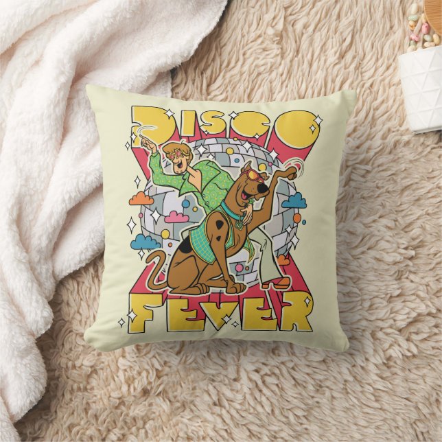 Disco Fever with Scooby and Shaggy Cushion (Blanket)