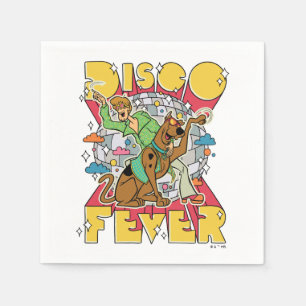 Disco Fever with Scooby and Shaggy Napkin