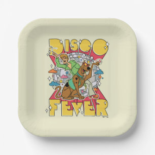 Disco Fever with Scooby and Shaggy Paper Plate