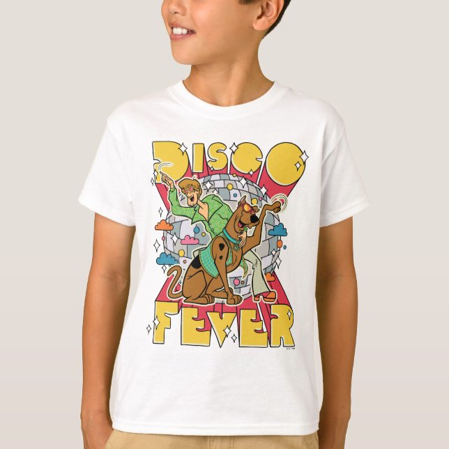 Disco Fever with Scooby and Shaggy T-Shirt (Front)