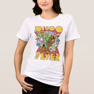 Disco Fever with Scooby and Shaggy Tri-Blend Shirt